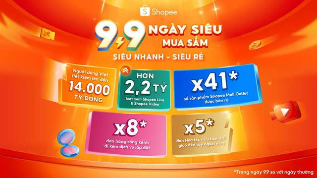 Shopee 9.9 nâng tầm trải nghiệm giao nhận, đơn hàng cồng kềnh tăng gấp 8 lần - Ảnh 1.