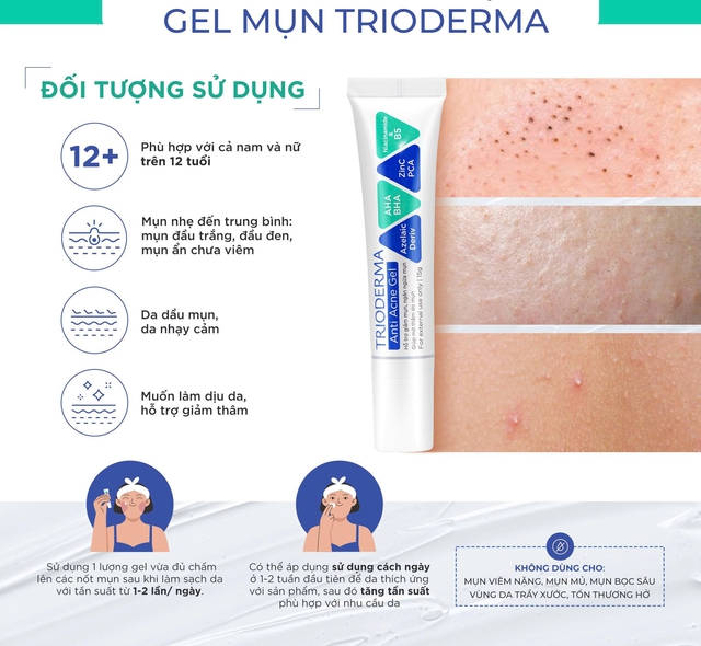 Gel chấm mụn Trioderma hiệu quả với loại mụn nào mà giới skincare đua nhau tìm mua?- Ảnh 6.