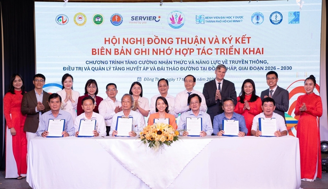 Hợp tác mới giúp nâng cao kiểm soát tăng huyết áp, tiểu đường tại Đồng Tháp - Ảnh 1.