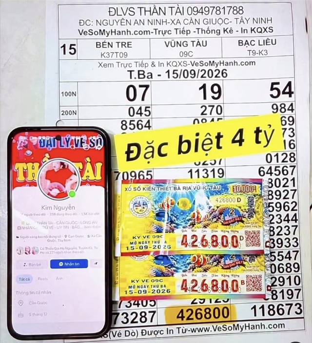 Người phụ nữ trúng độc đắc 4 tỉ xổ số miền Nam, chia cho con 2 tỉ - Ảnh 1.