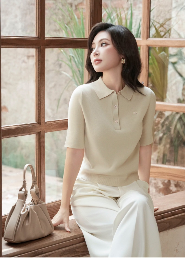 Phối đồ thu 2026 sang xịn với áo mongtoghi, áo polo - Ảnh 1.