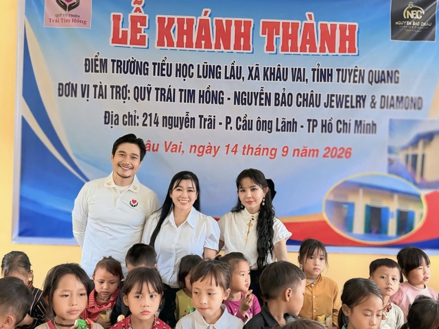 Điều đặc biệt ở điểm trường giữa vùng cao Khâu Vai- Ảnh 1.