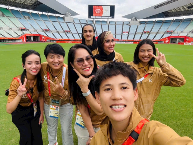Trọng tài FIFA Lê Thị Ly: Dấu ấn của cô gái Việt Nam trên sân khấu bóng đá châu Á- Ảnh 3.