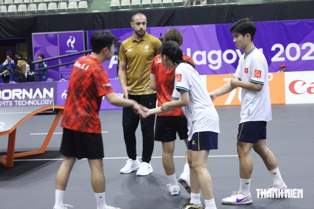 Minh Tân và Gia Nghi lập kỳ tích, thắng Nhật Bản, Hàn Quốc, Ấn Độ: Hiên ngang vào bán kết teqball ASIAD- Ảnh 8.