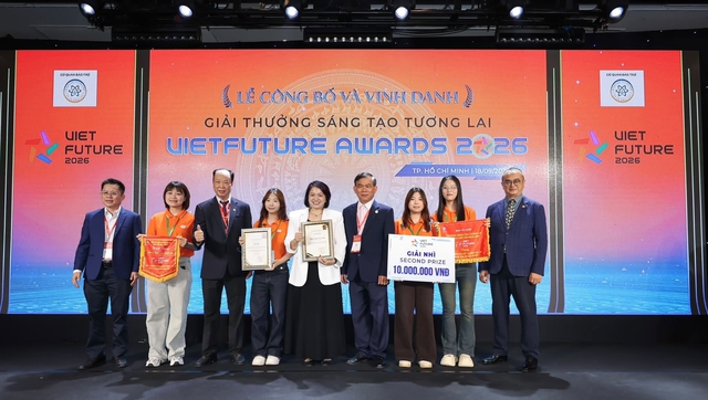 Sinh viên FPT Polytechnic tỏa sáng tại VietFuture Awards 2026 - Ảnh 1.