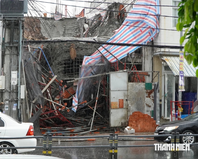 Sập công trình tại Cần Thơ - Ảnh 2.