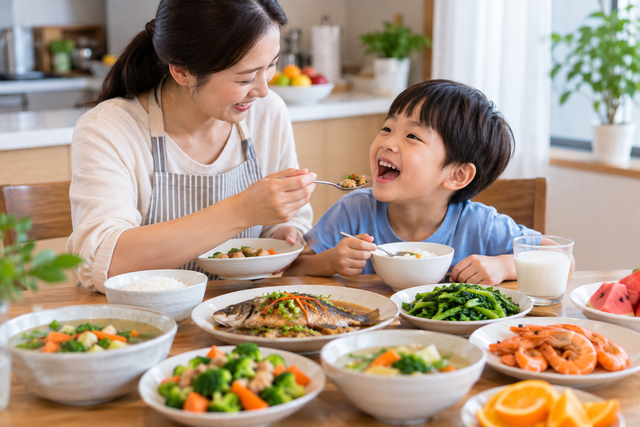 Bữa ăn bán trú: Bác sĩ chỉ cách bù đúng chất cho trẻ - Ảnh 1.