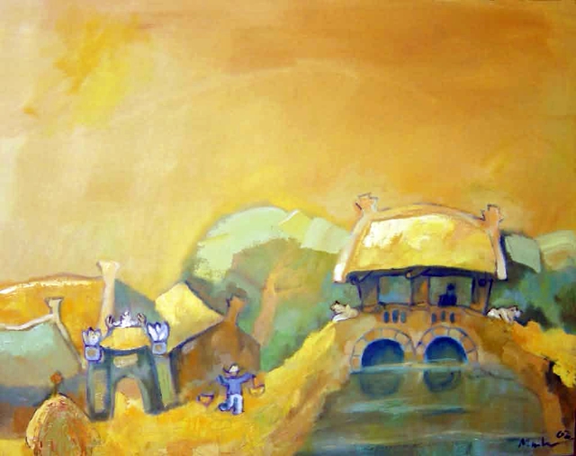 Cầu ngói Ninh Bình: một lên tem, một không có trụ giữa sông- Ảnh 3.