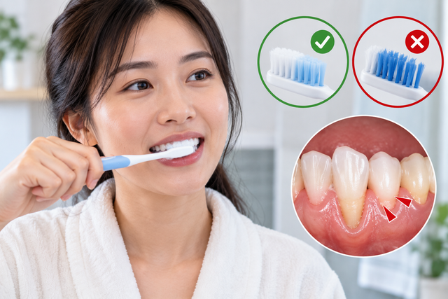 6 lỗi khi đánh răng có thể hại răng, tổn thương nướu - Ảnh 1.