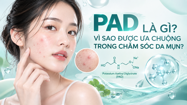 Potassium azeloyl diglycinate (PAD) là gì? Tại sao xu hướng không thể thiếu trong điều trị mụn? - Ảnh 1.