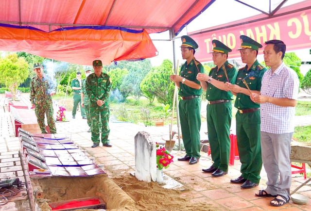 Lễ Quốc khánh 2.9, lính biên phòng vẫn bám nghĩa trang tìm đồng đội - Ảnh 6.
