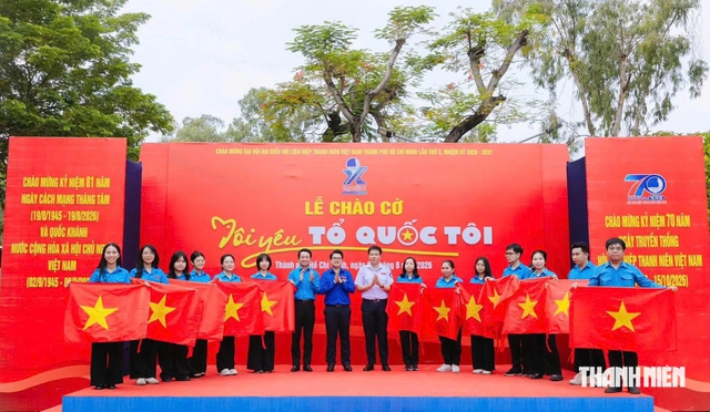 Nhiều hoạt động “Tôi yêu Tổ quốc tôi” tại TP.HCM - Ảnh 1.