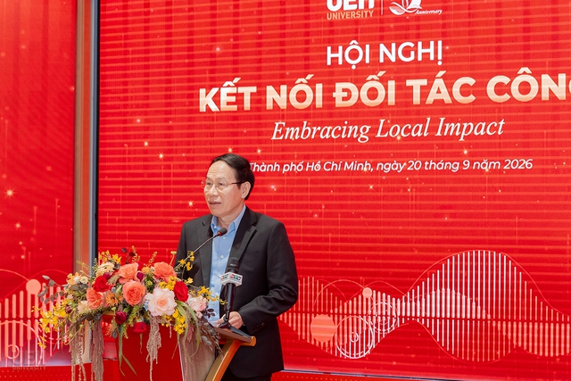 Phó thủ tướng đánh giá cao định hướng đồng sáng tạo, phụng sự đất nước của UEH - Ảnh 2.