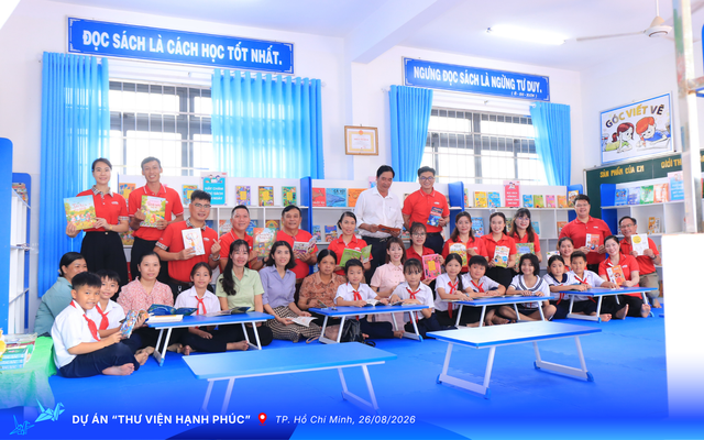 Thư viện Hạnh phúc - Hành trình gieo mầm tri thức của Daiichi Life Việt Nam - Ảnh 2.