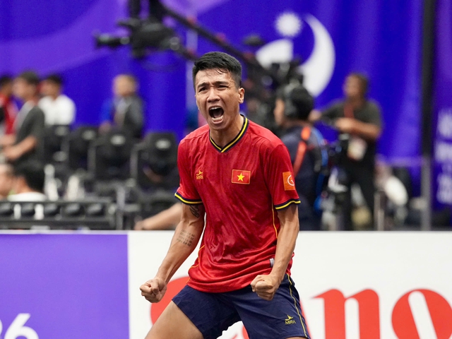 Teqball ASIAD: Một chút tiếc nuối cho Trường Giang và Anh Khoa, đánh rơi HCĐ dù dẫn trước- Ảnh 3.