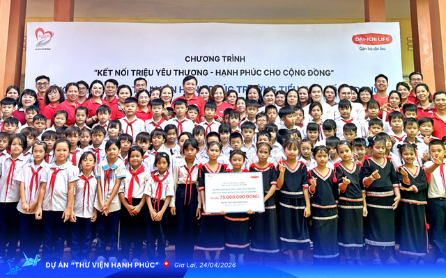 Thư viện Hạnh phúc - Hành trình gieo mầm tri thức của Daiichi Life Việt Nam - Ảnh 4.