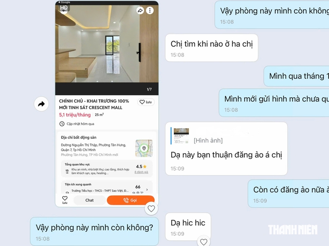 Tìm phòng trọ trên mạng và cái bẫy của sale bất động sản- Ảnh 2.