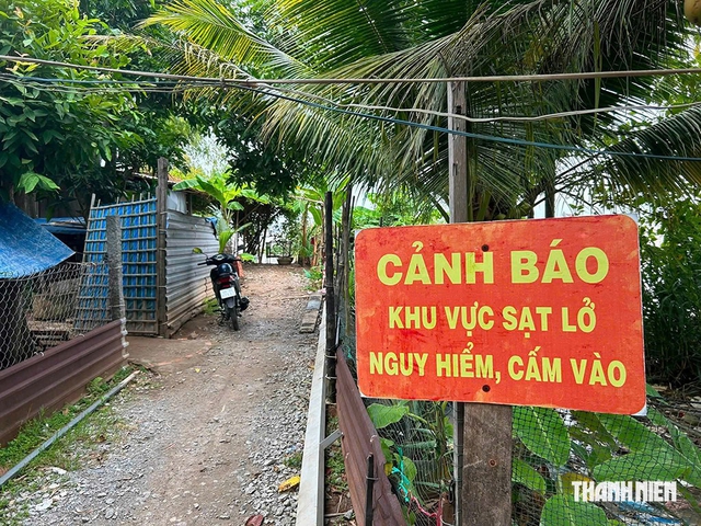 Sống bất an bên bờ sông sạt lở - Ảnh 4.