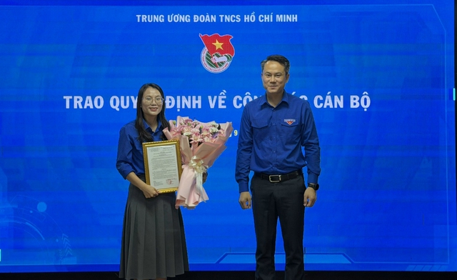Ban Bí thư T.Ư Đoàn công bố quyết định về công tác cán bộ- Ảnh 1.
