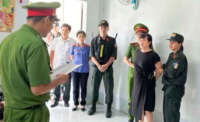 Bắt giam Nguyễn Thị Châu do xâm phạm lợi ích của Nhà nước, cá nhân - Ảnh 1.