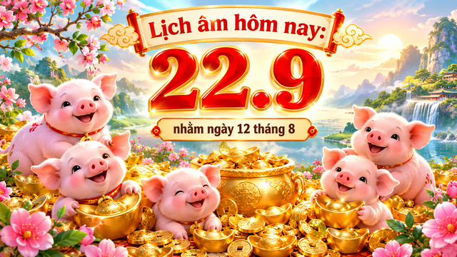 Lịch âm hôm nay 22.9: Ngày Kỷ Hợi, tháng Đinh Dậu, năm Bính Ngọ - Ảnh 1.