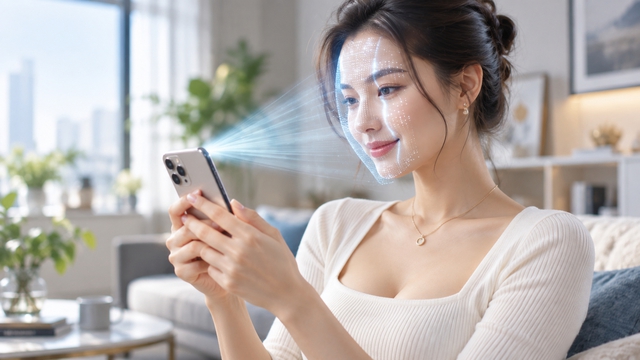 Sự khác biệt giữa xác thực gương mặt trên iPhone và Android - Ảnh 1.