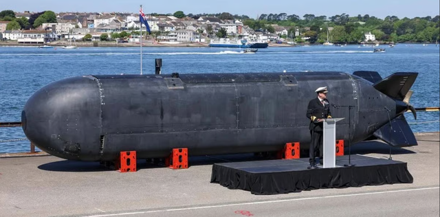 US torpedo test-fired from UK sea drone for first time: London - Ảnh 1.