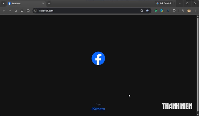 Facebook bản web bất ngờ tê liệt diện rộng - Ảnh 1.