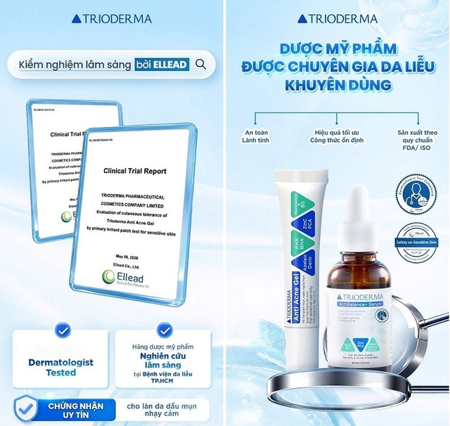 Serum giúp ngừa mụn, sáng da Trioderma ActiBalance+ Serum có tốt không mà ‘cháy hàng’ liên tục? - Ảnh 2.