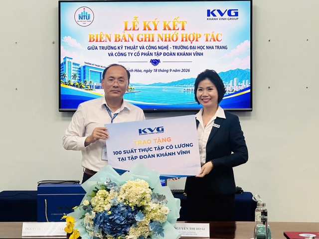 Tập đoàn Khánh Vĩnh đồng hành cùng học sinh, sinh viên vượt khó tại Khánh Hòa - Ảnh 4.