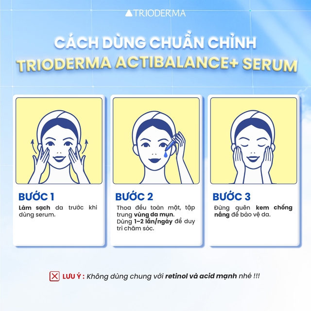 Serum giúp ngừa mụn, sáng da Trioderma ActiBalance+ Serum có tốt không mà ‘cháy hàng’ liên tục? - Ảnh 7.