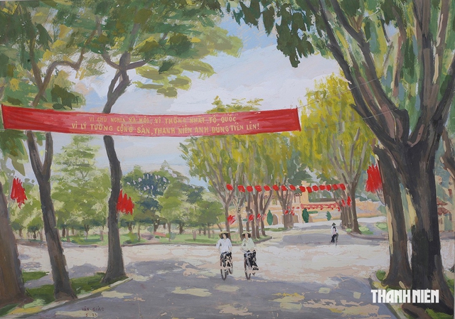 Hậu trường đưa 110 tác phẩm của họa sĩ Văn Giáo, nặng hàng tấn, vào TP.HCM- Ảnh 3.