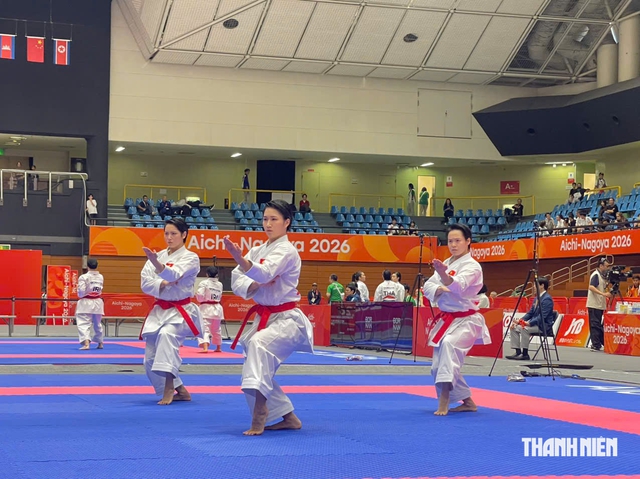 Kata nữ Việt Nam: H&agrave;nh tr&igrave;nh v&agrave;ng ASIAD chỉ c&ograve;n c&aacute;ch một trận đấu, sẽ &lsquo;đ&ograve;i nợ&rsquo; th&agrave;nh c&ocirc;ng?- Ảnh 1.