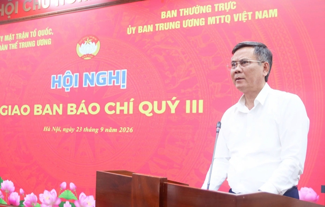 Báo chí Mặt trận phải đi sâu vào đời sống, tâm tư, nguyện vọng của nhân dân- Ảnh 1.
