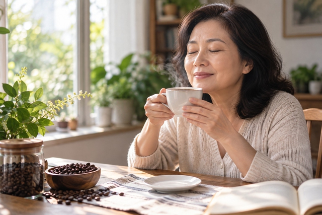 Chưa cần uống, ngửi hương cà phê thôi cũng có thể mang lại lợi ích này - Ảnh 1.