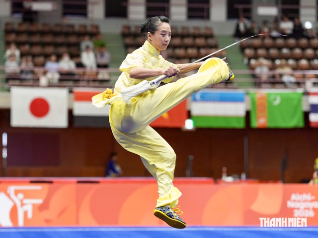 Đằng sau tấm HCĐ quý như vàng của 'nữ hoàng wushu' Dương Thúy Vi: Kỳ ASIAD thứ 4…- Ảnh 2.