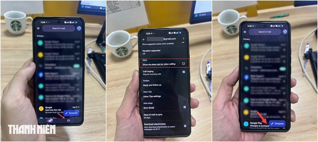 Mẹo giúp xóa bỏ tab gọi video phiền toái trên ứng dụng Gmail Android - Ảnh 1.