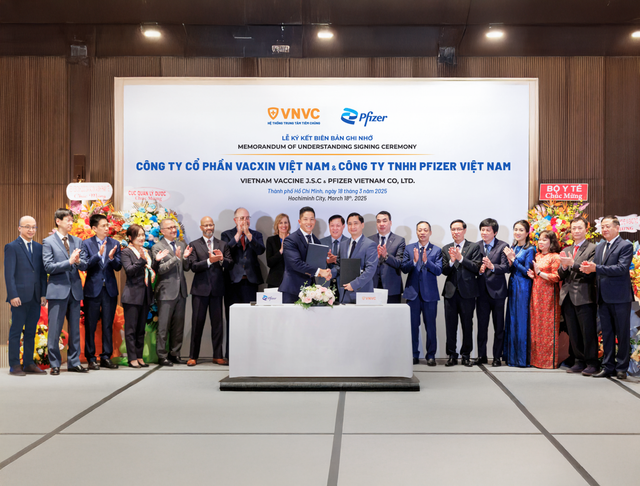 Công ty Vắc xin VNVC và Tập đoàn Pfizer trao văn kiện hợp tác tại Mỹ- Ảnh 3.