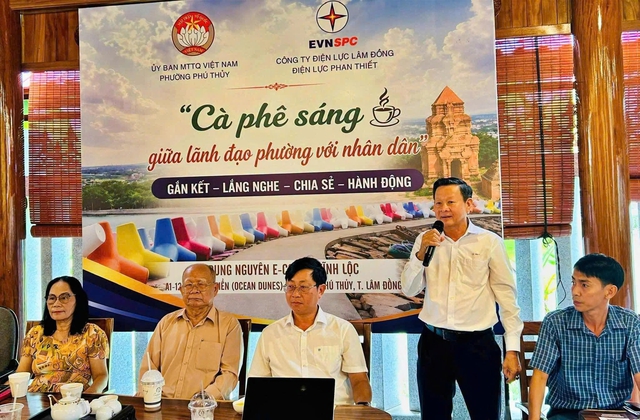 Từ quầy giao dịch đến bàn cà phê, ngành điện Lâm Đồng ngồi nghe dân nói - Ảnh 1.