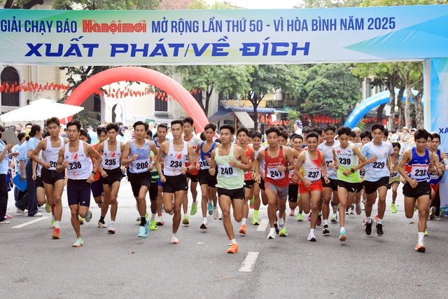 Hấp dẫn giải chạy Báo Hànộimới mở rộng lần thứ 51, cựu vô địch SEA Games người Philippines tranh tài- Ảnh 2.