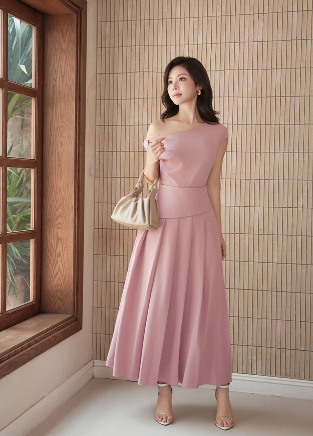 Từ dạo phố đến dự tiệc, váy dáng dài đều 'cân' đẹp - Ảnh 4.
