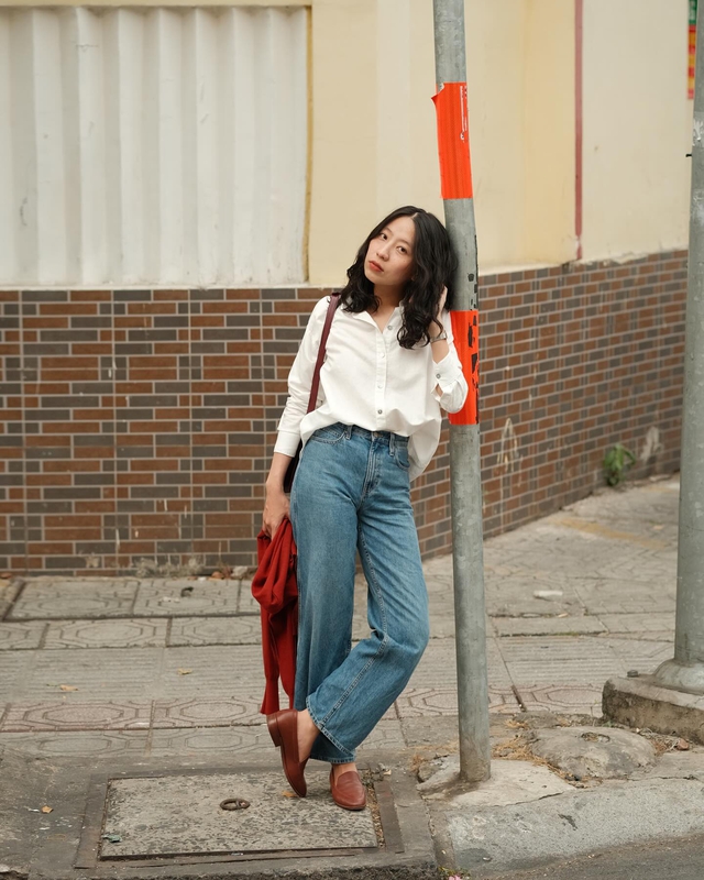 Quần jeans hack dáng đáng sắm nhất mùa thu đông - Ảnh 6.