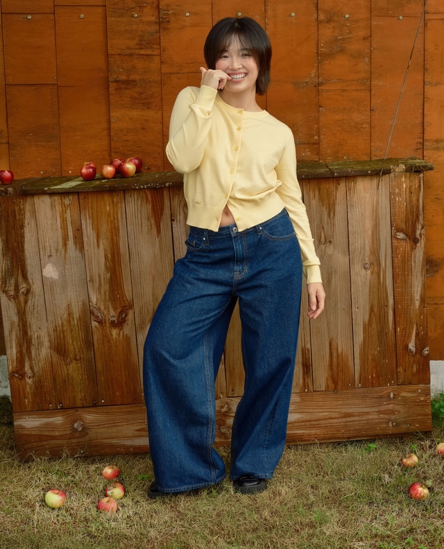 Quần jeans hack dáng đáng sắm nhất mùa thu đông - Ảnh 4.