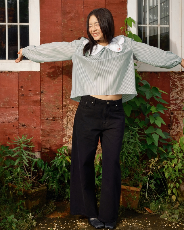 Quần jeans hack dáng đáng sắm nhất mùa thu đông - Ảnh 3.