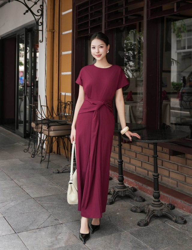 Từ dạo phố đến dự tiệc, váy dáng dài đều 'cân' đẹp - Ảnh 1.