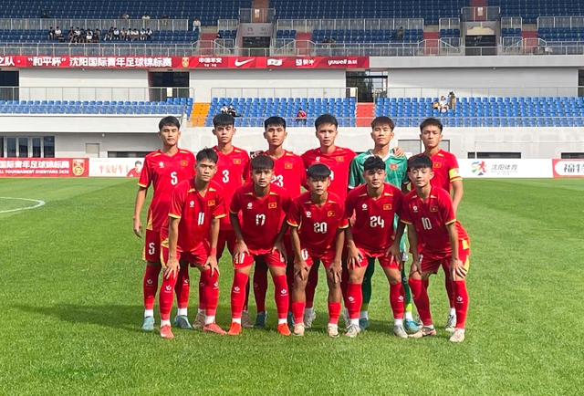U.16 Việt Nam của HLV Hoàng Anh Tuấn ghi 2 bàn, vẫn thua Úc đáng tiếc: Đấu Trung Quốc ngày nào?- Ảnh 1.