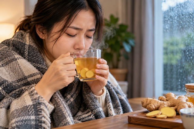 C&oacute; phải cứ dầm mưa về cảm lạnh l&agrave; nấu nước gừng uống?B&aacute;c sĩ giải đ&aacute;p - Ảnh 1.