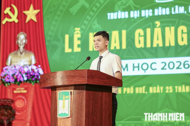 Nam sinh Quảng Ngãi đạt 29,33 điểm trở thành thủ khoa Trường Đại học Nông lâm Huế - Ảnh 5.