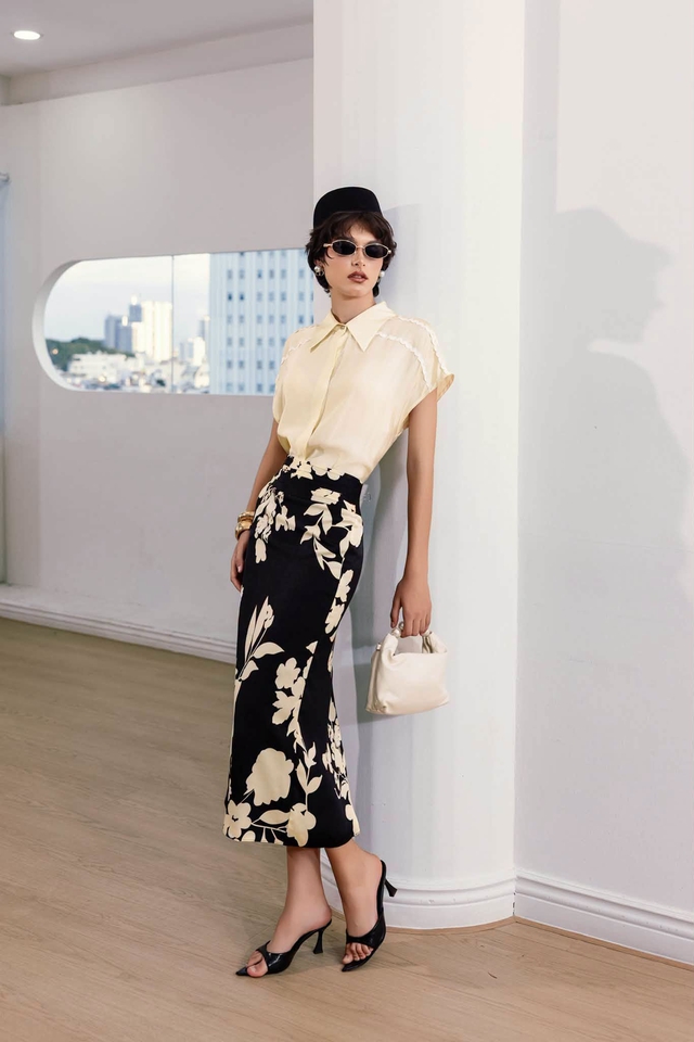 5 mẫu chân váy hack dáng, dễ phối cùng sơ mi, blouse - Ảnh 6.