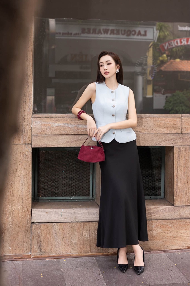 5 mẫu chân váy hack dáng, dễ phối cùng sơ mi, blouse - Ảnh 2.